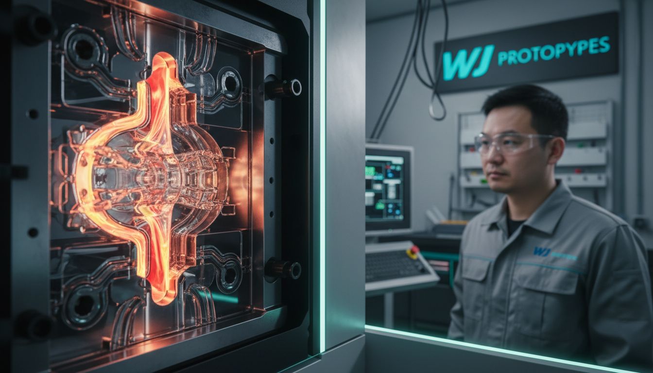 plastic injection mould machine