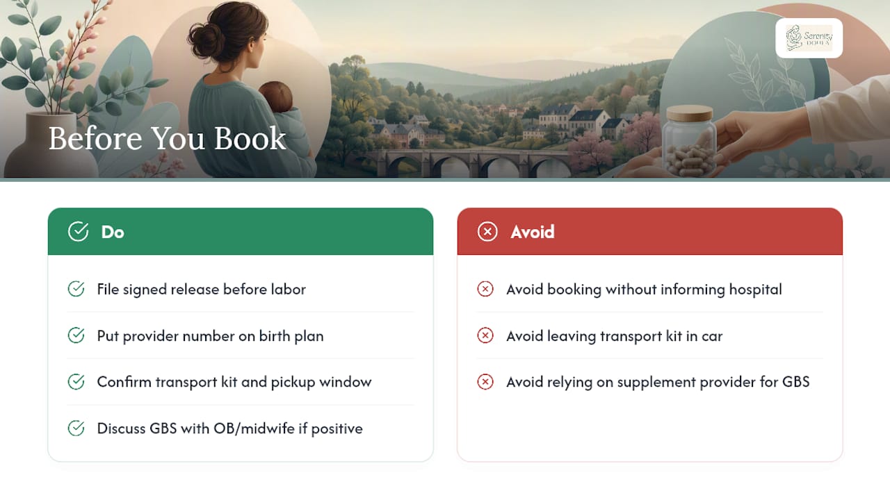 What I tell every Bucks County family before they book — overview diagram