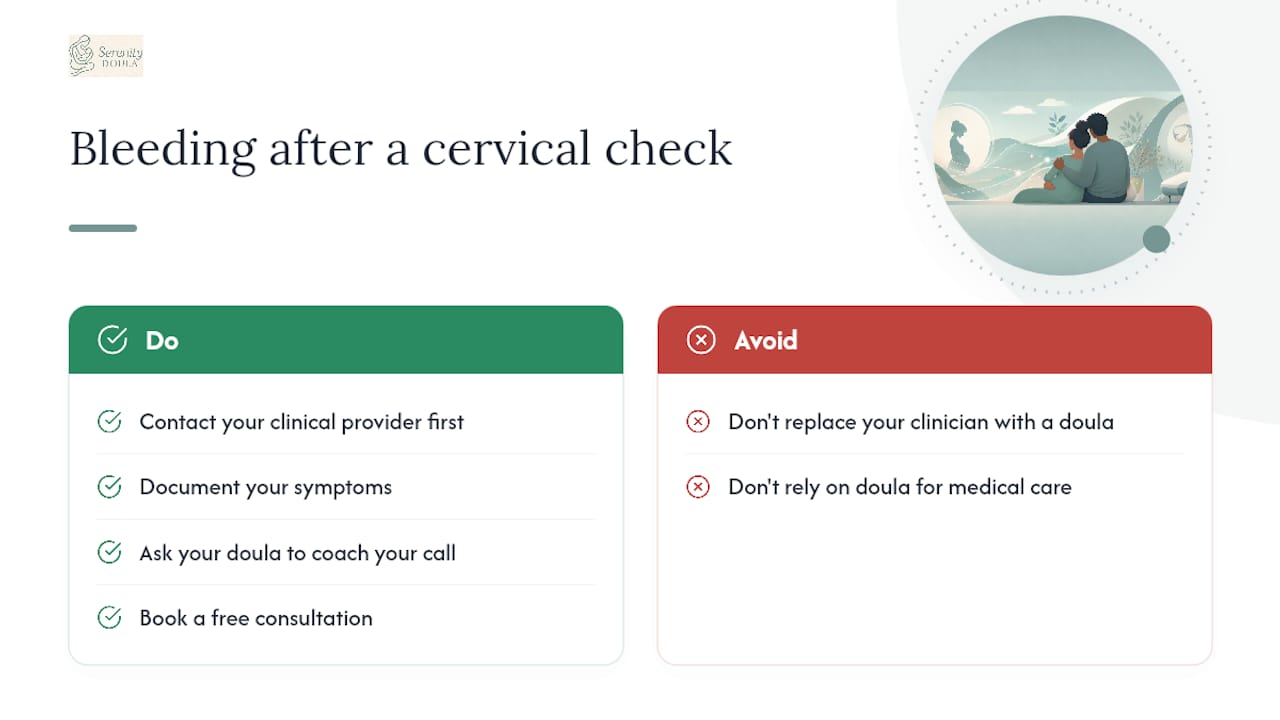 Serenity Doula is here when questions like this come up at 2 AM — overview diagram