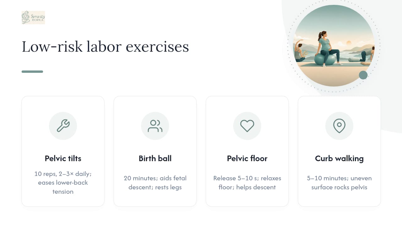 Comparison infographic of labor progression methods