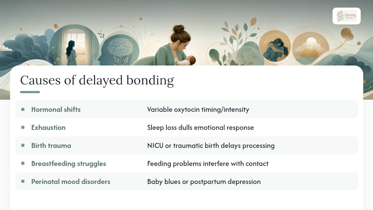 Why You Might Not Feel Connected Right Away — overview diagram