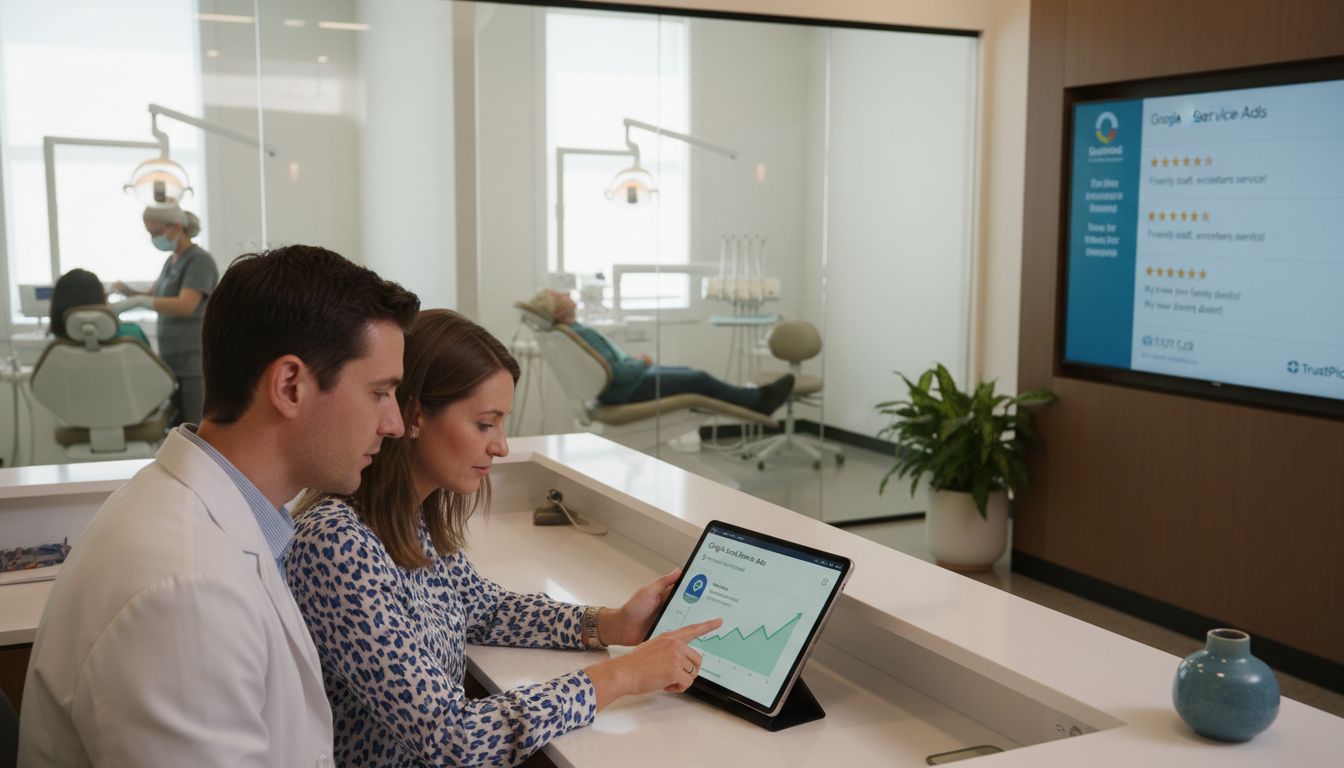 business owner advertising