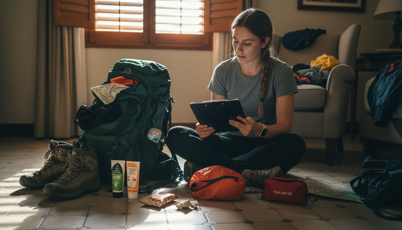Packing gear for Costa Rica adventure tour