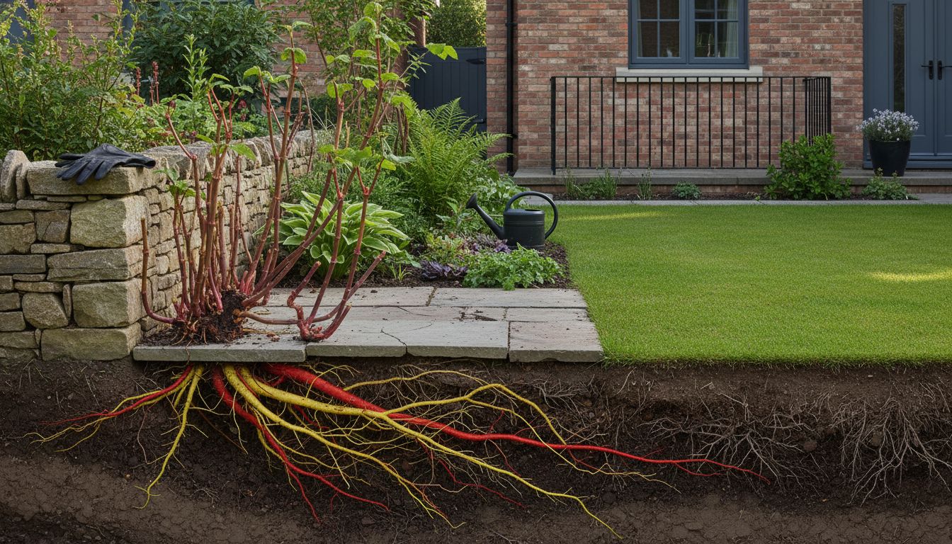 knotweed rhizome system