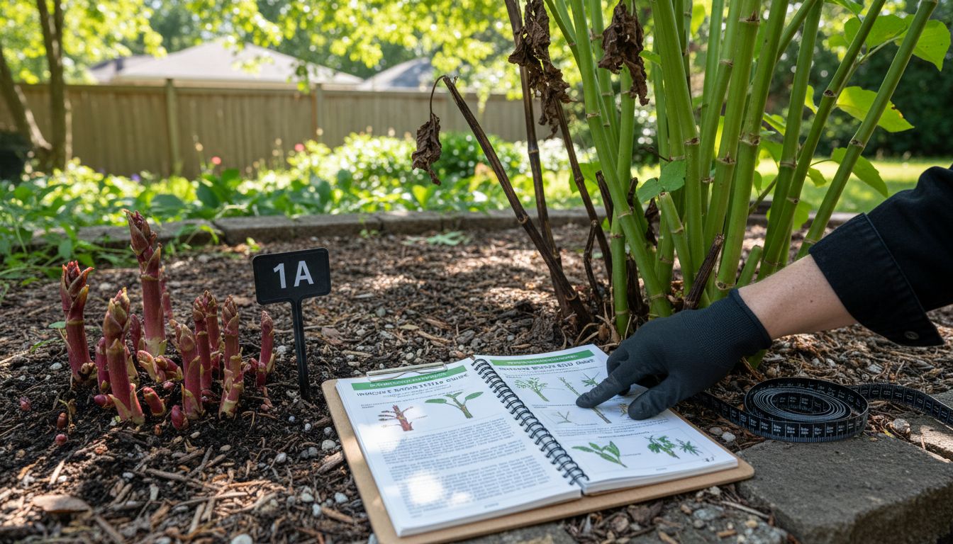 knotweed stems comparison