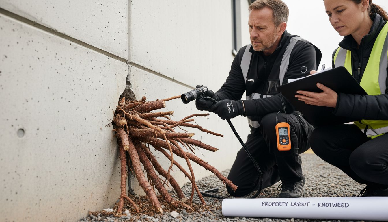 knotweed root damage