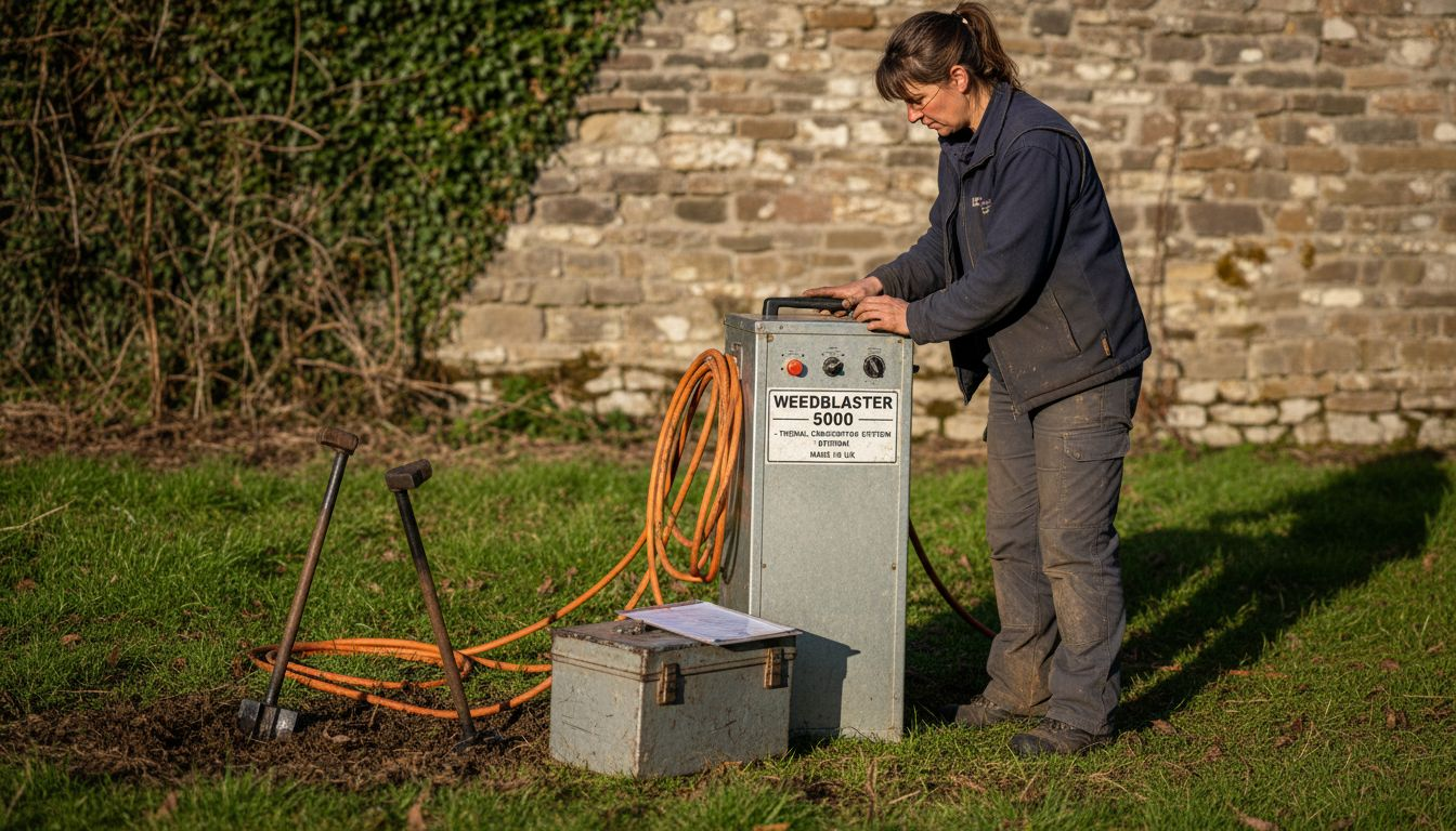 Specialist using eco treatment device