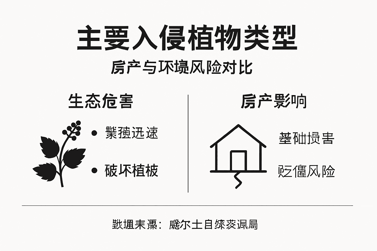 重点外来入侵物种及其对房产安全影响一览图