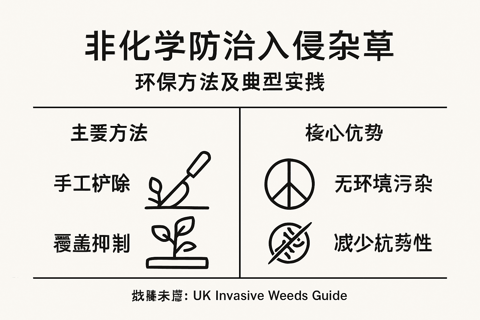 非化学防治方法一览图