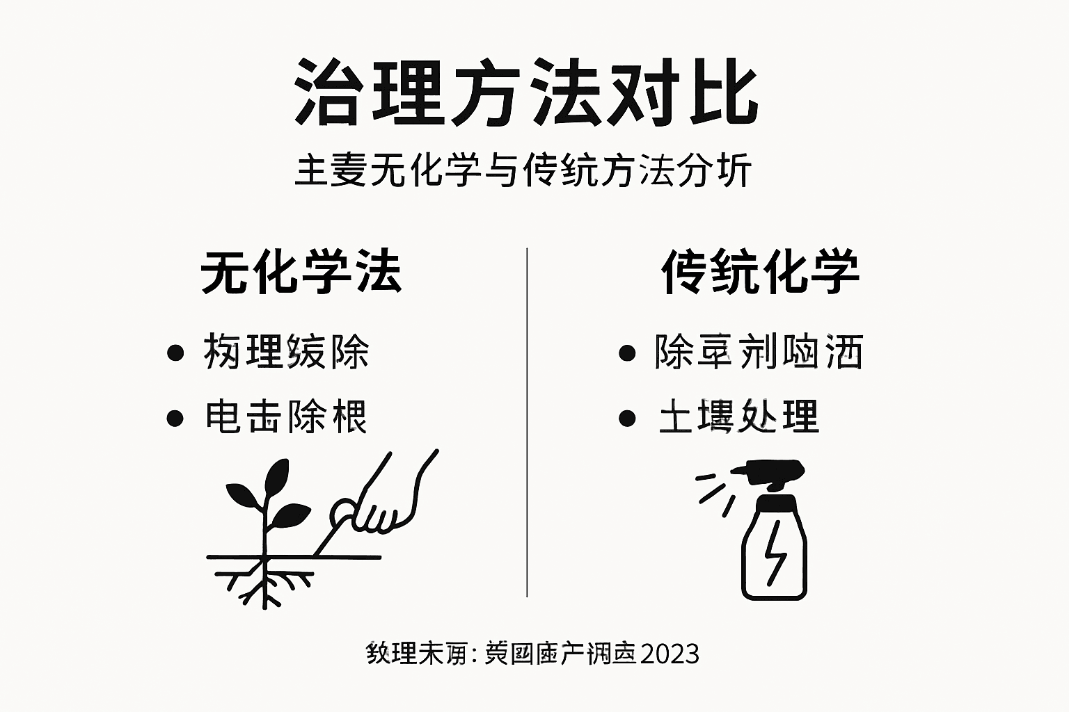 各类治理技术对比一览图