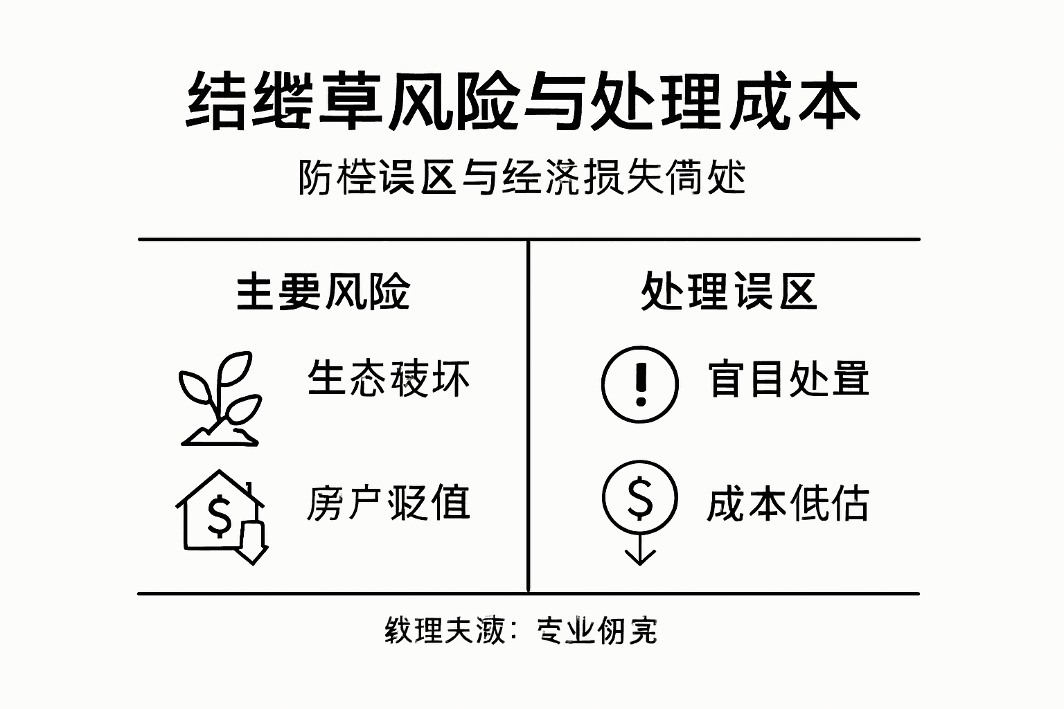 结缕草种植风险及防控投入一览图