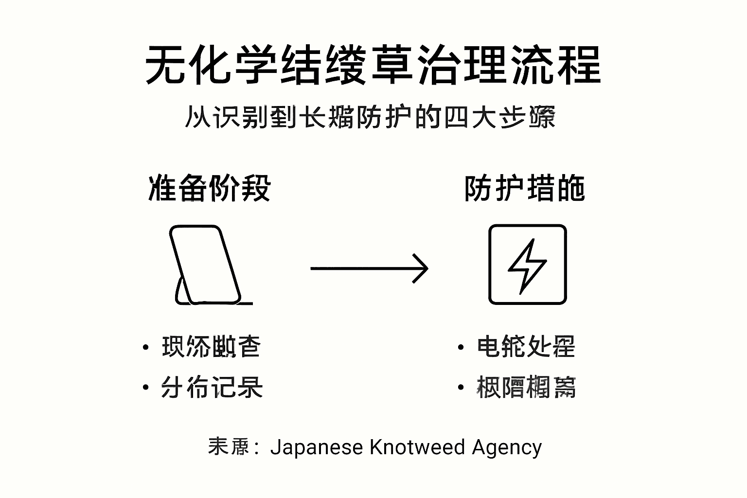 结缕草无化学防治流程图