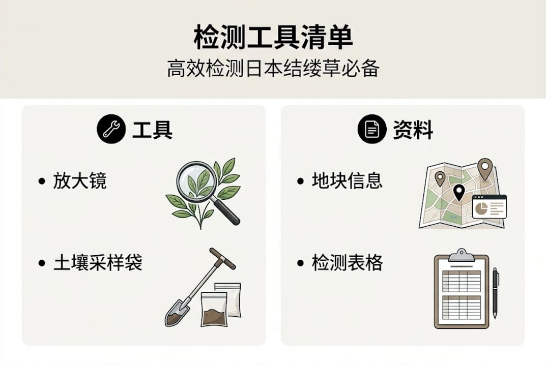 检测工具及资料一览图