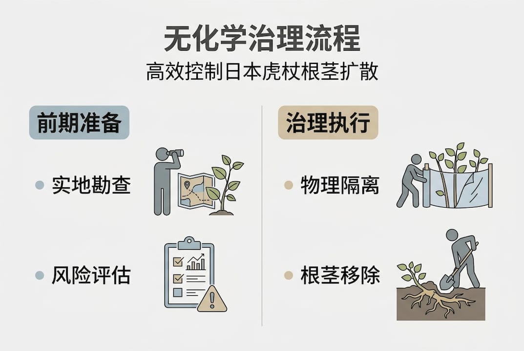 无化学药剂根系处理流程图