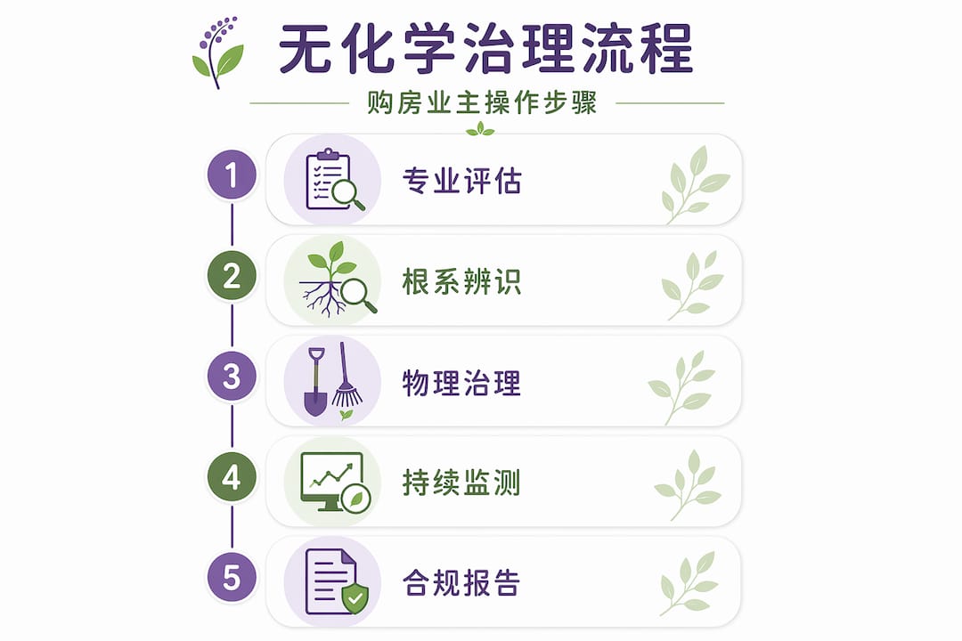 无化学方式根除治理全流程分步图解