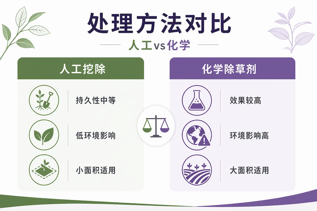 手动去除与化学去除方法对比一览