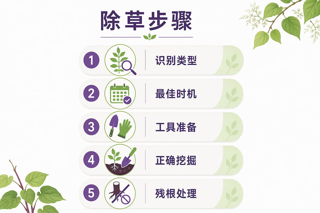 科学除草流程一目了然——关键步骤分解图解