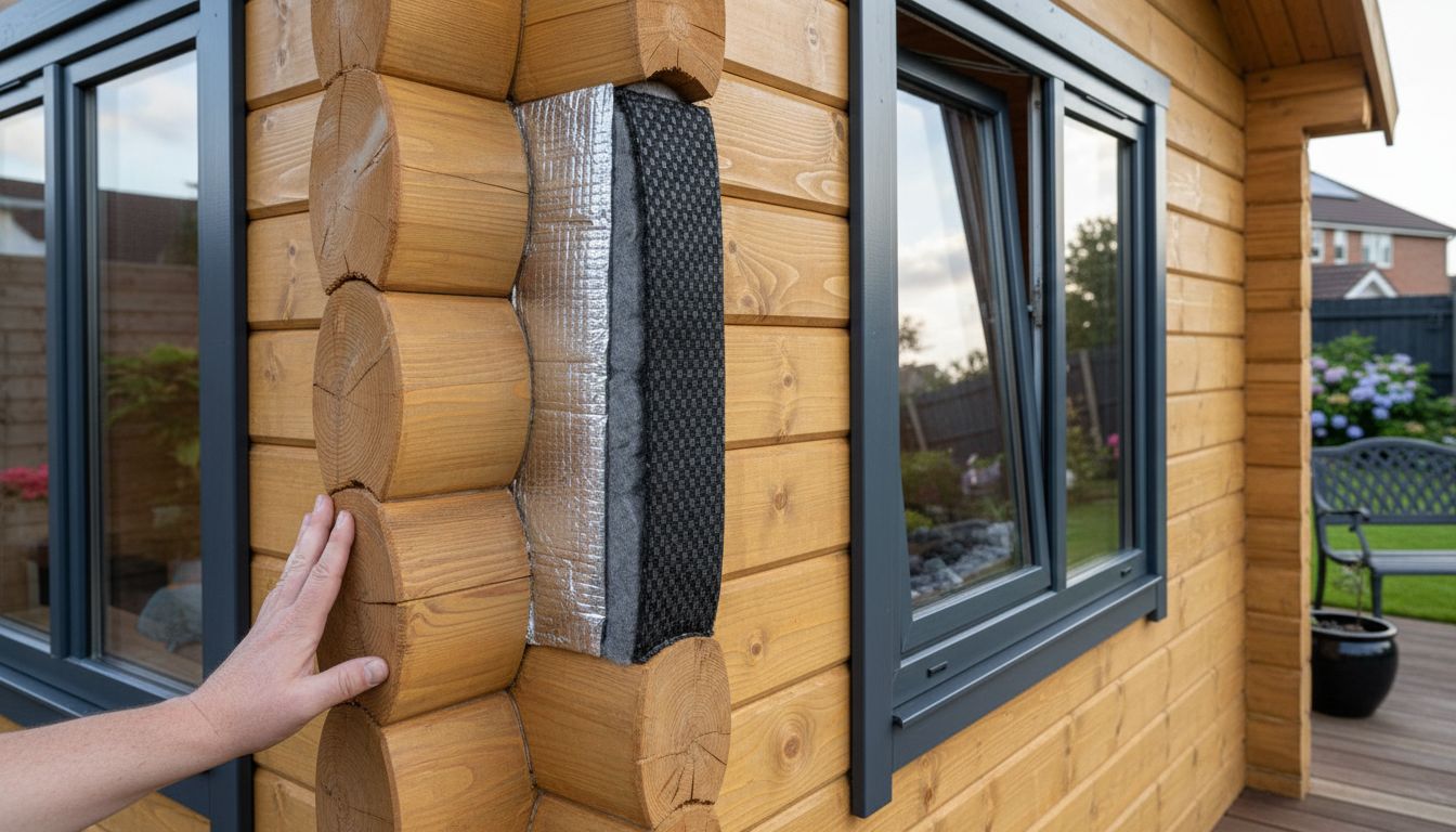 log cabin construction details