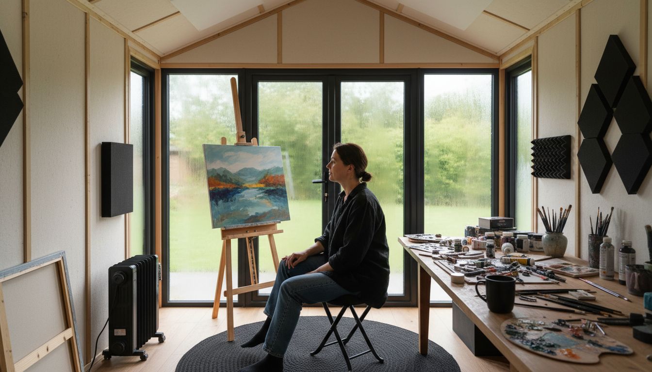 insulated garden studio