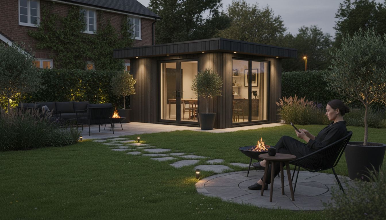 modern garden building