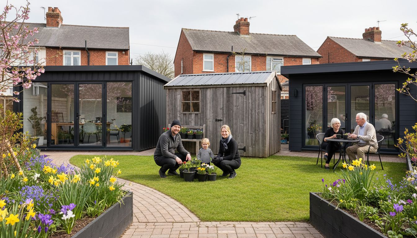 modern garden buildings UK