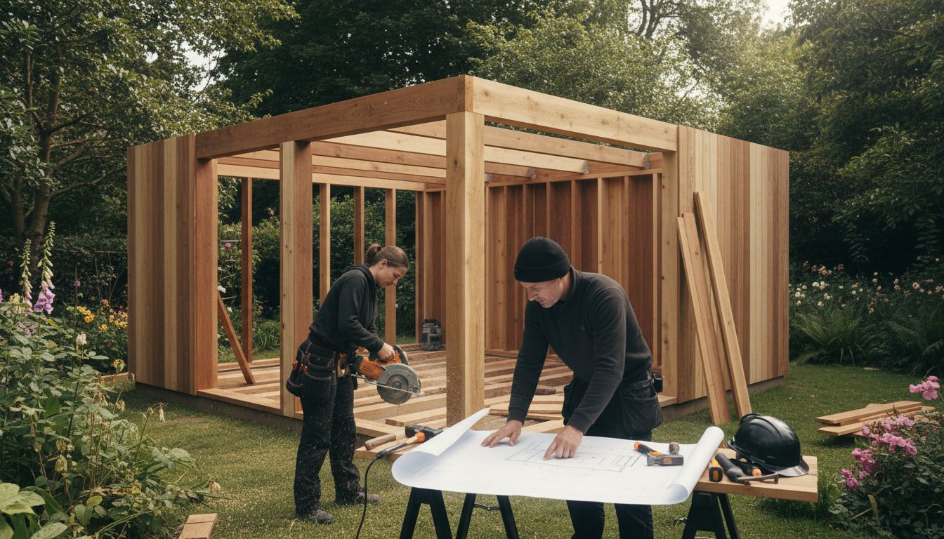 garden building construction
