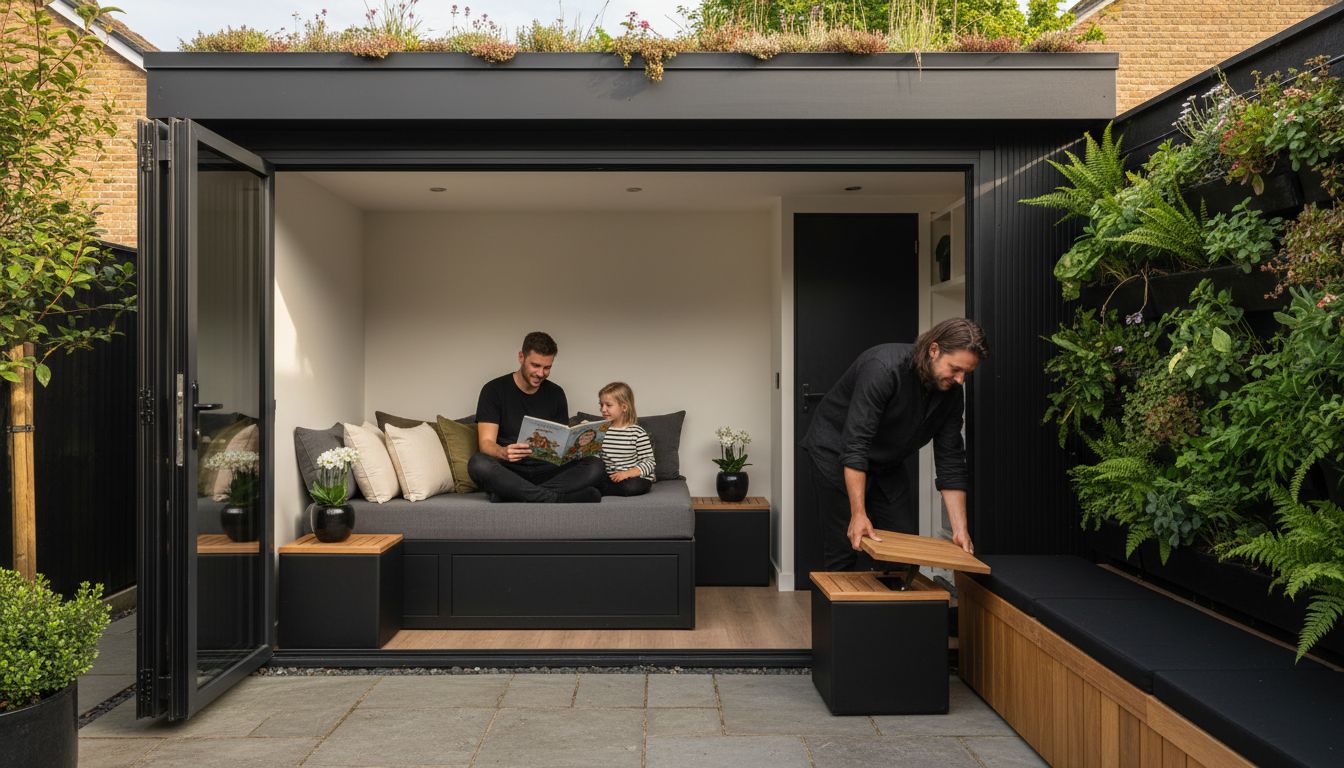 compact garden room