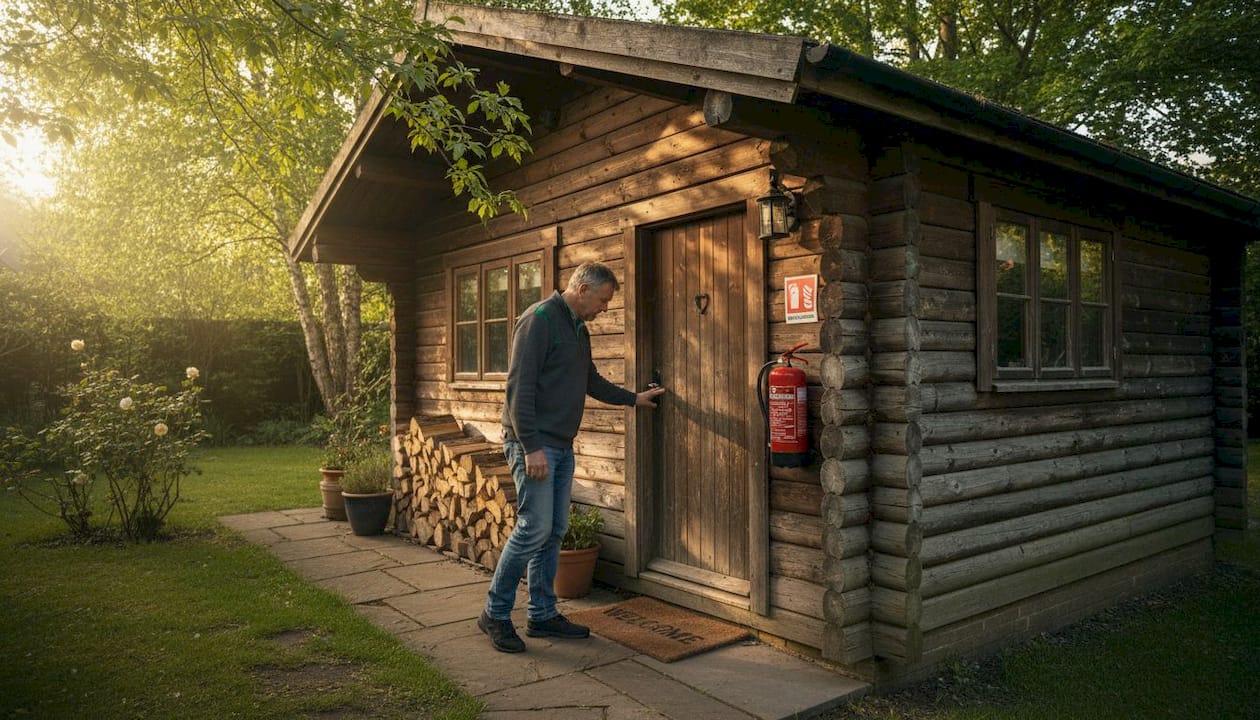Log cabin fire safety UK: what every owner must know