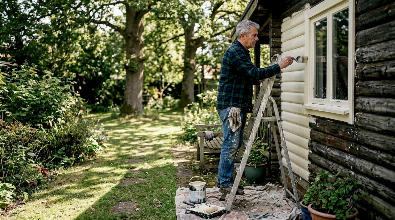 How to paint a log cabin for lasting beauty and protection