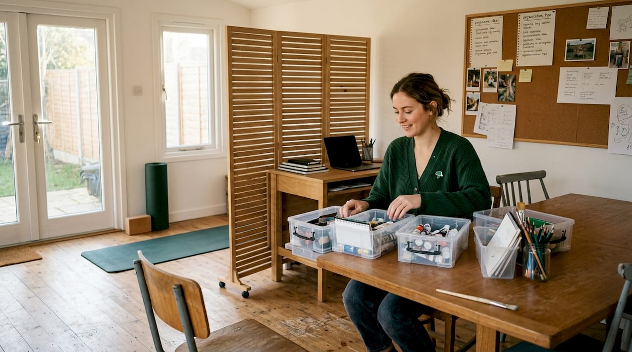 Flexible layout in a custom garden building