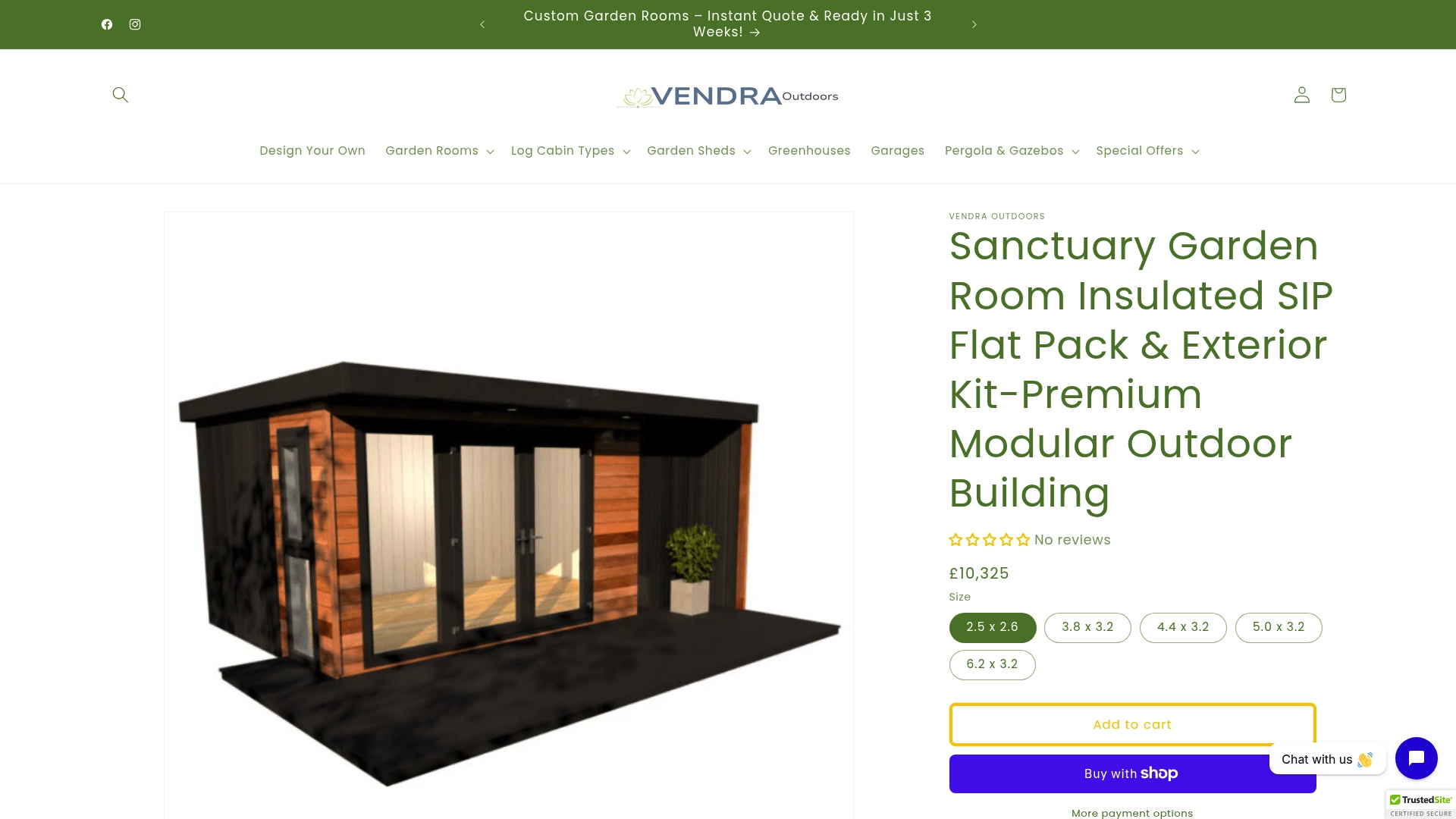 https://vendraoutdoors.com/products/sanctuary-garden-room-insulated-sip-flat-pack-exterior-kit-premium-modular-outdoor-building