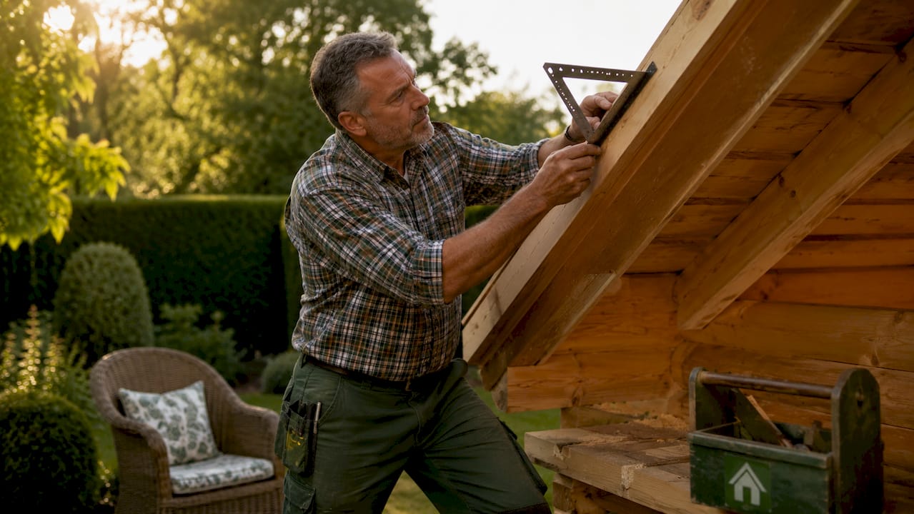 Cabin roof pitch: why it matters for your garden log cabin