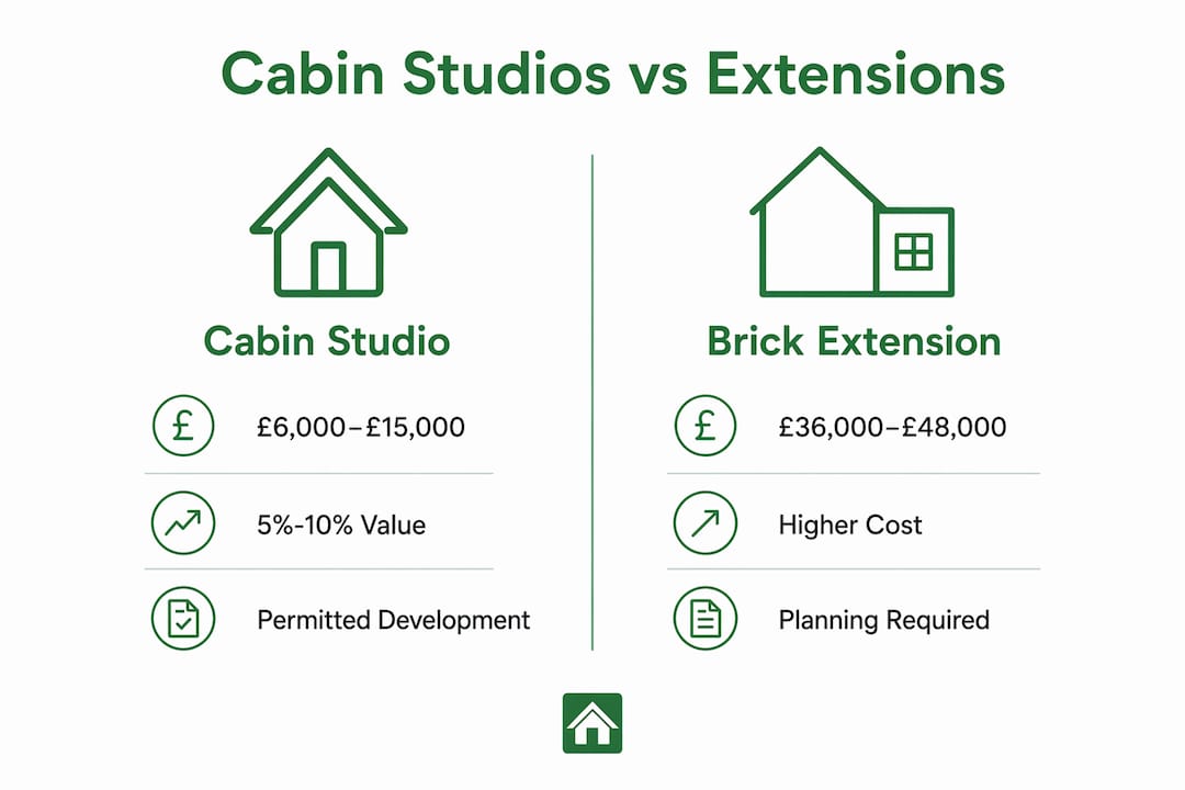 Cost and value comparison infographic