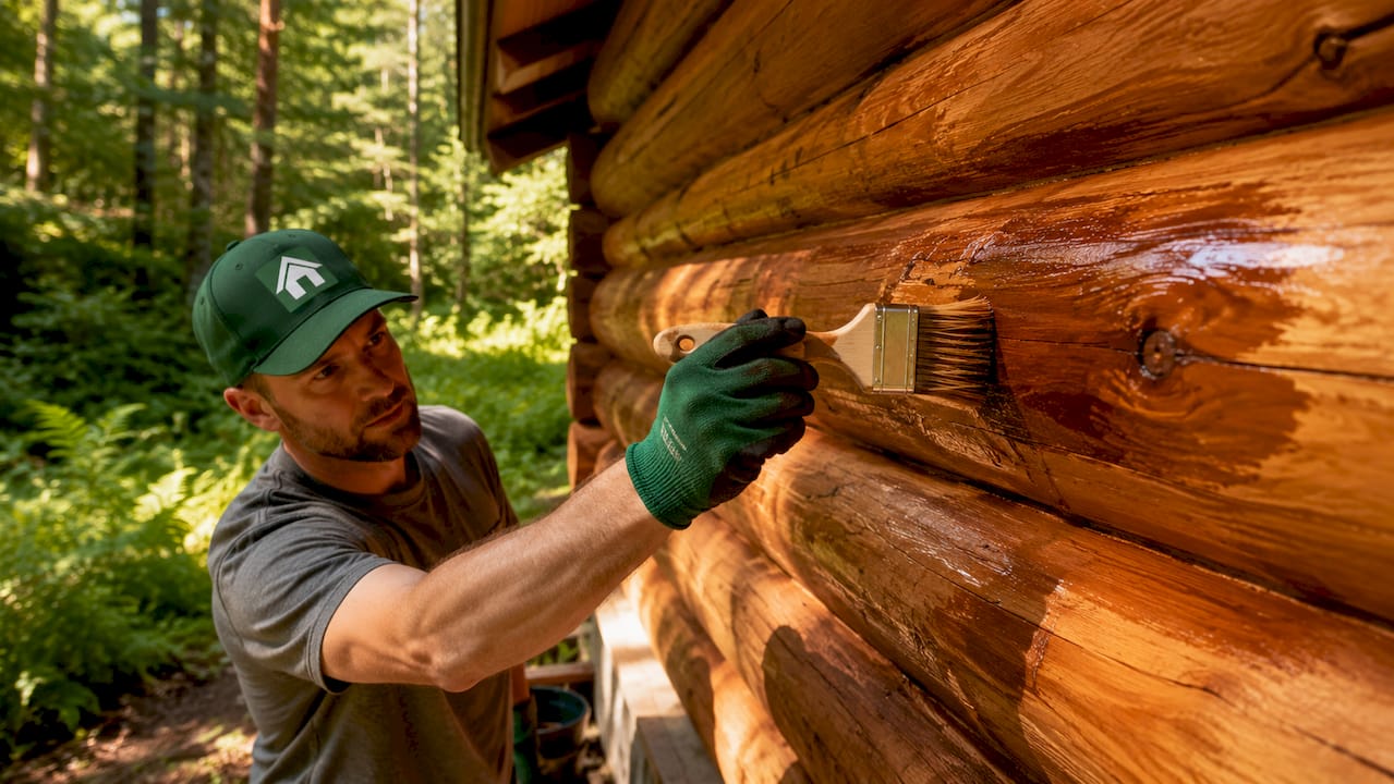 Wood treatment in log cabins: your 2026 care guide