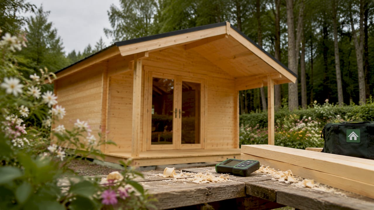 Why use Scandinavian timber for garden buildings