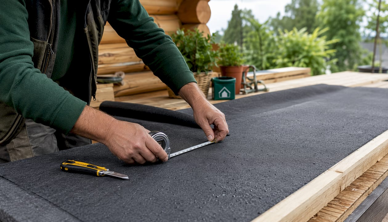 UK log cabin roof felt standards: what you need to know