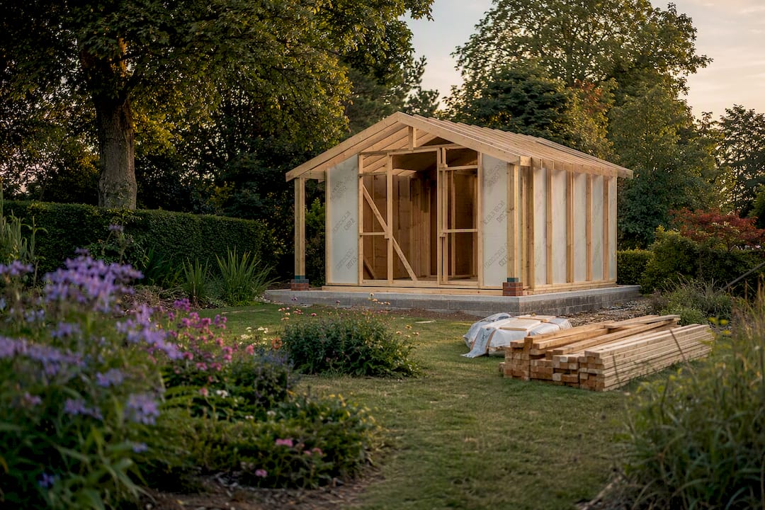 Can you build a garden room in a conservation area?