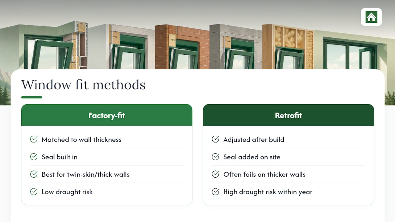 Log Cabin Kits perspective: why factory-fit is the safer bet — overview diagram
