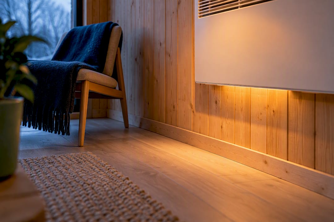 £150–£200 winter heating cost for a well insulated UK garden room