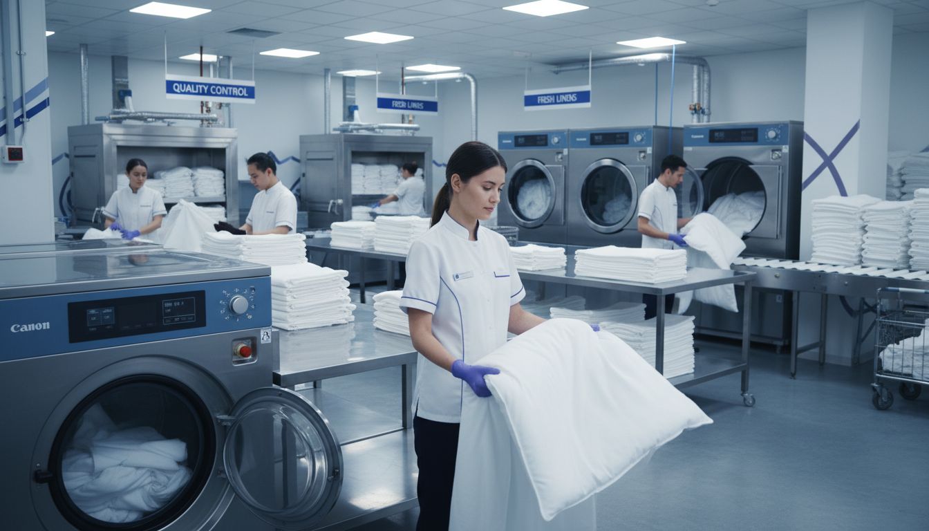 hotel laundry operation