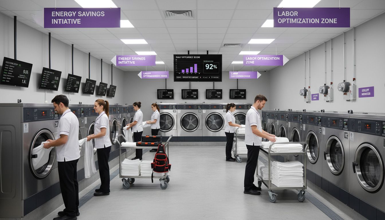 commercial laundry facility