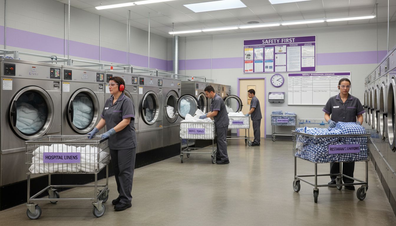 commercial laundry business