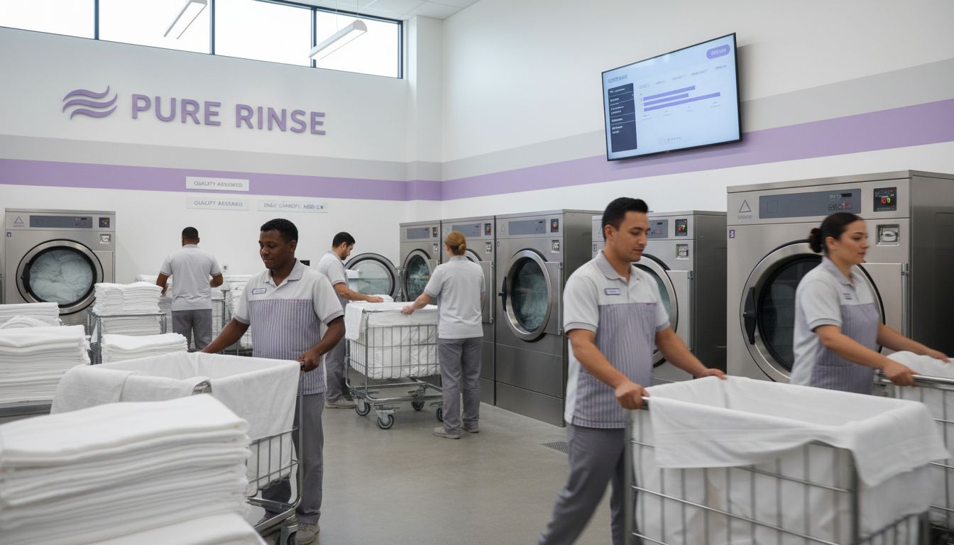 commercial laundry facility
