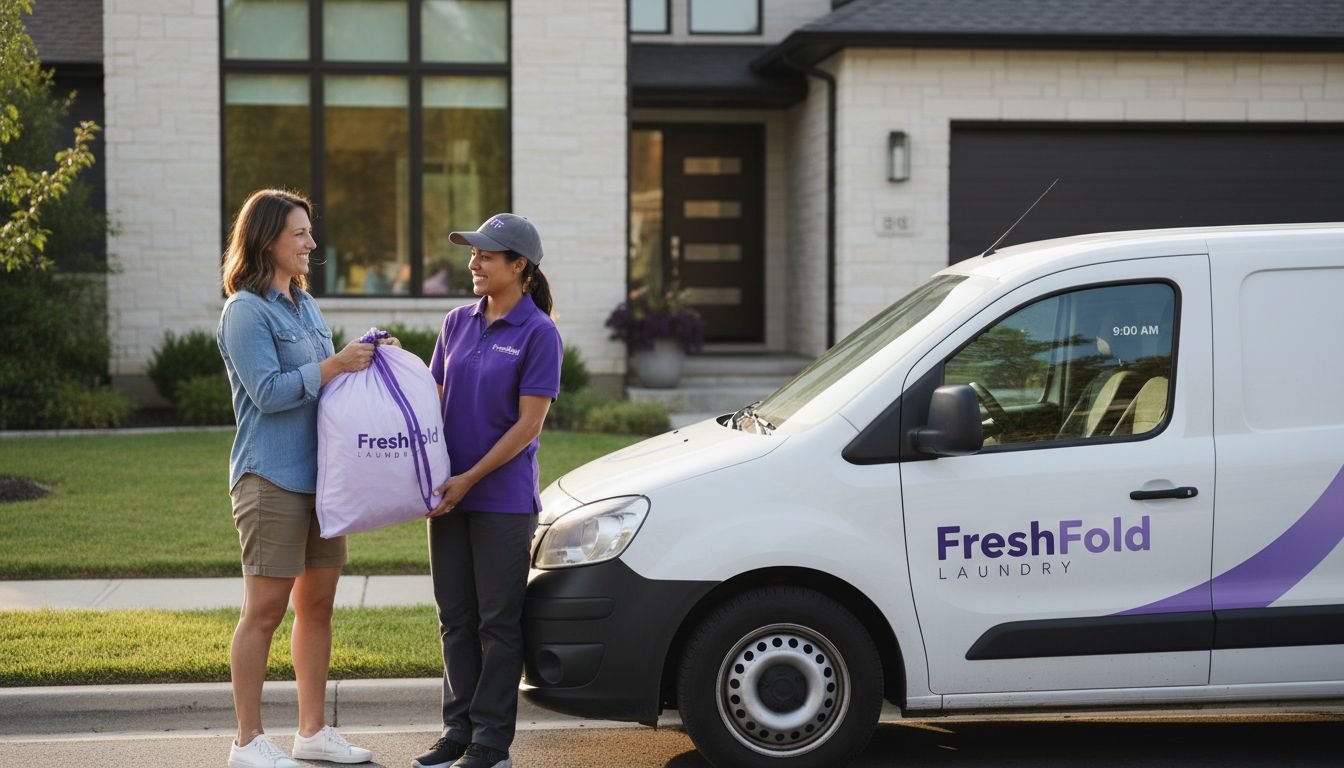 laundry delivery professional