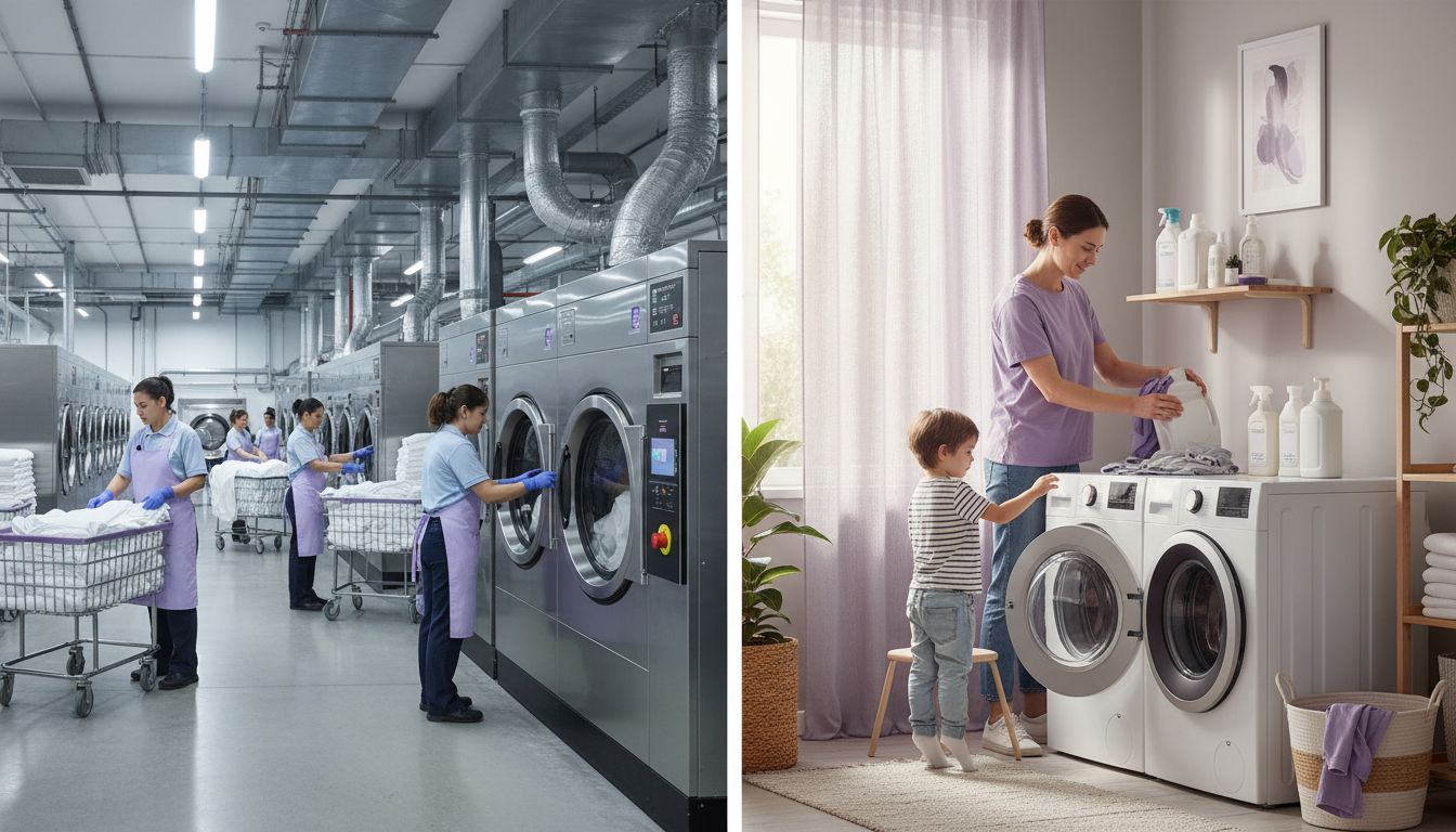 commercial home laundry