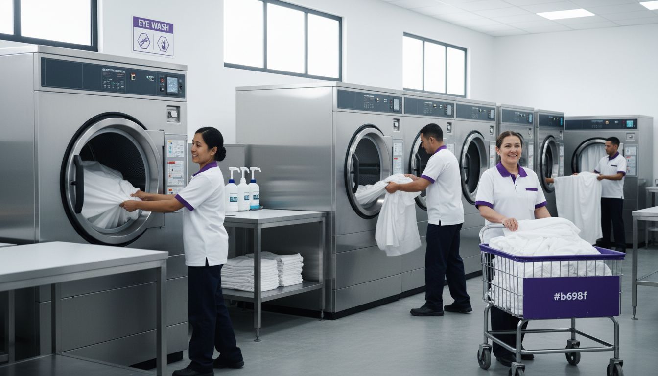 commercial laundry facility