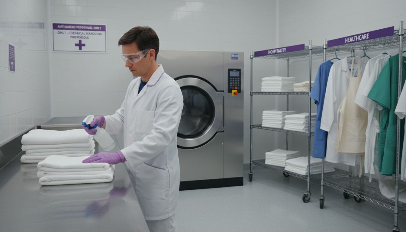 industrial laundry process