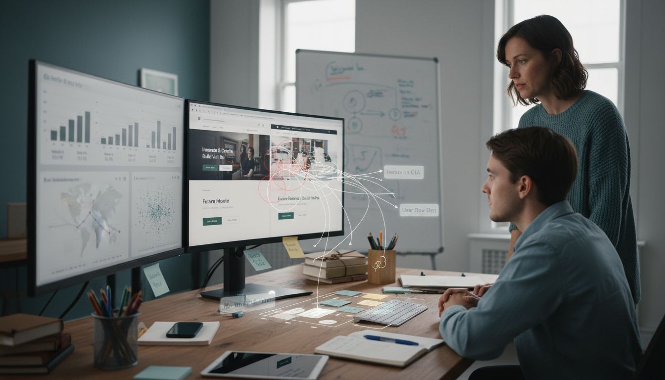 ux designer click-through
