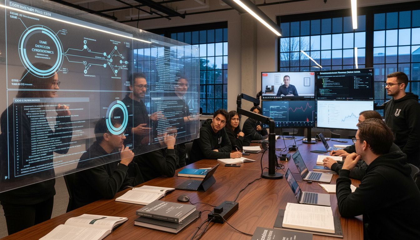 crypto education classroom