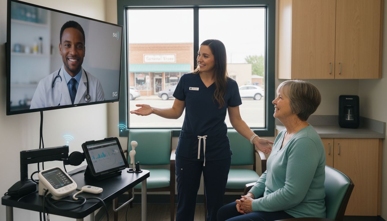 5G telemedicine rural